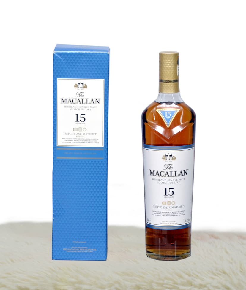 Macallan 15 YO Triple Cask
